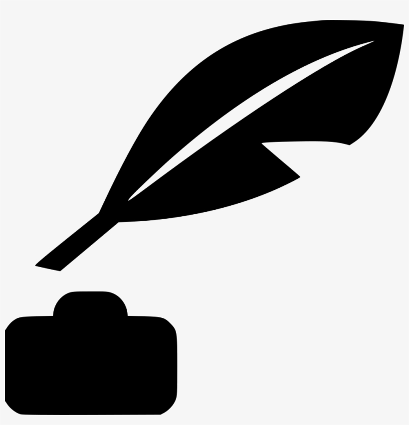 Quill Pen Ink - Quill, transparent png #602050