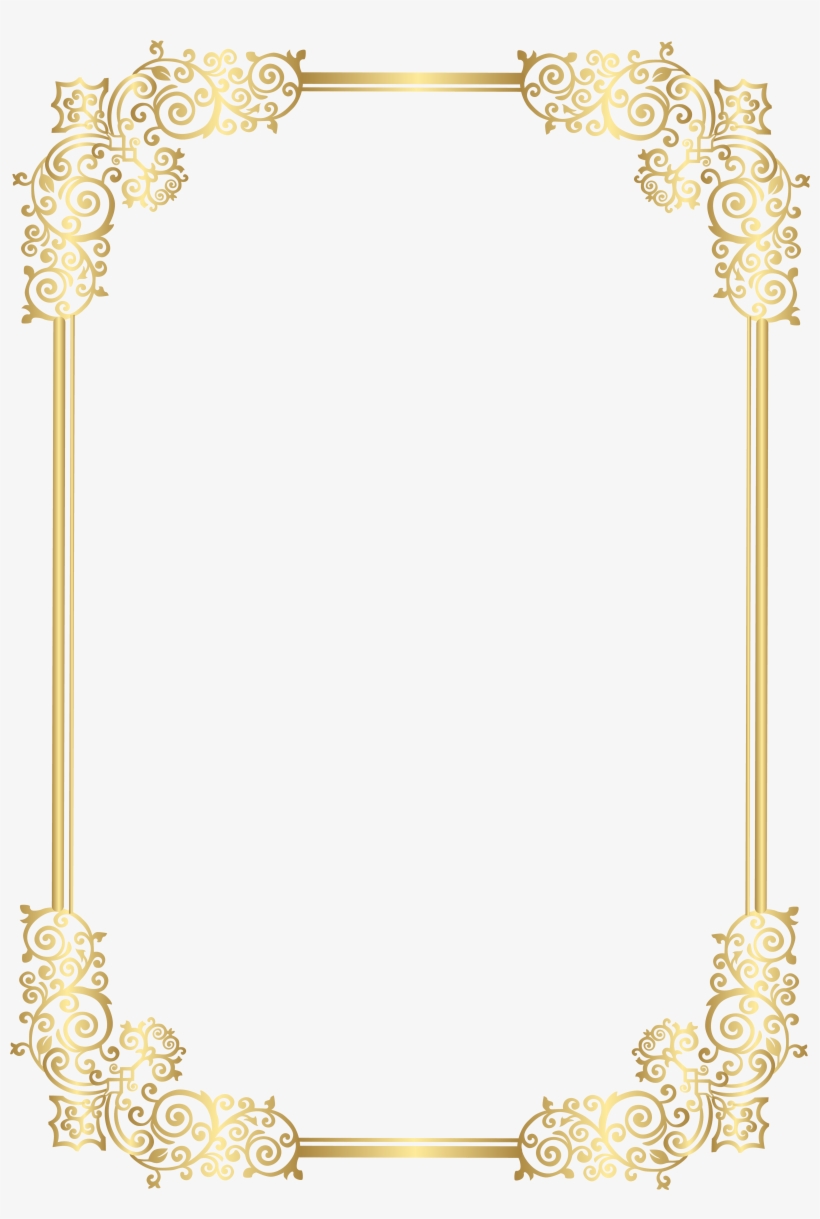 Border Clip Art Png Image Gallery Yopriceville - Decorative Border For Photo Frame, transparent png #603088