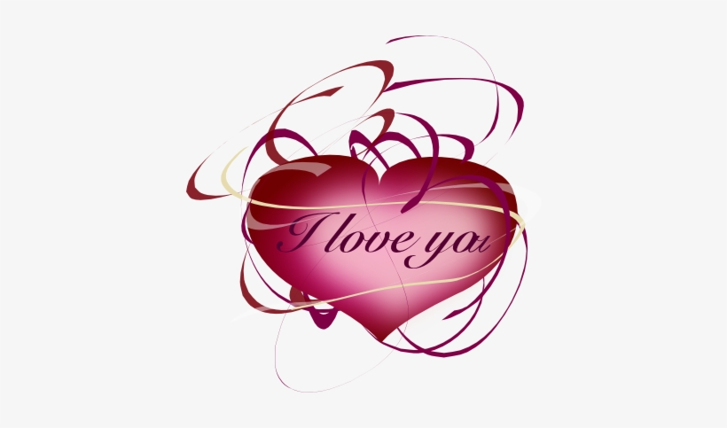 I Love You With Hearts, Part - Hearts Saying I Love You, transparent png #603189