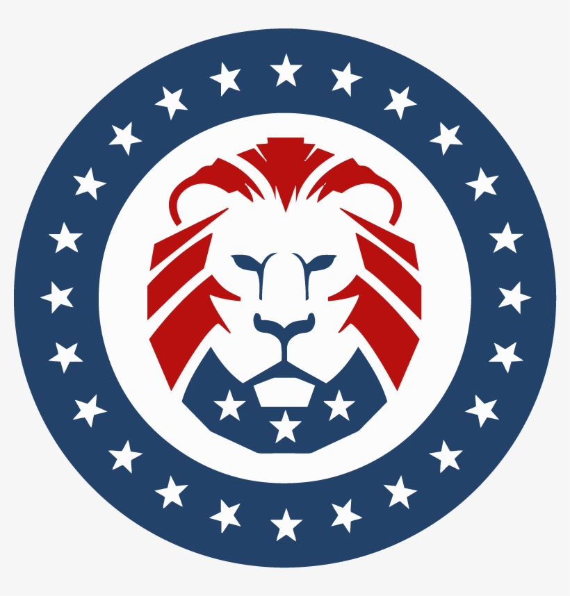 Lion Guard Lions Of Trump Vector Logo - Donald Trump Lion Maga Flag President Make America, transparent png #603208