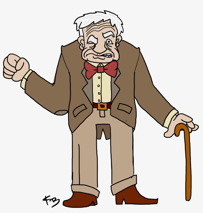 Old Man Transparent Background Png - Old Man Cartoon Png, transparent png #603284