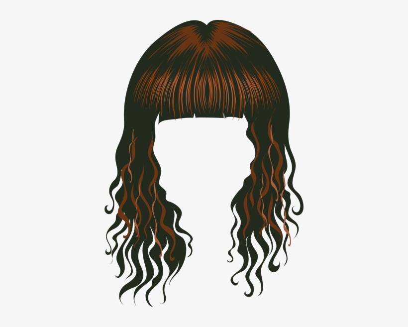 Hair Cartoon Clipart - Wig Clipart, transparent png #603432