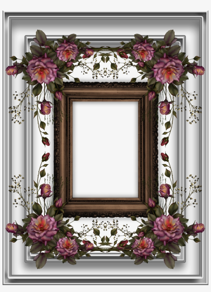 "floral Border" By Collect And Creat - Deviantart, transparent png #603493
