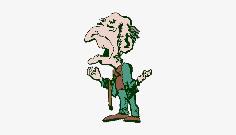 Cartoon Old Man - Crank Prank Phone Calls - Grampa's Crew, transparent png #603638