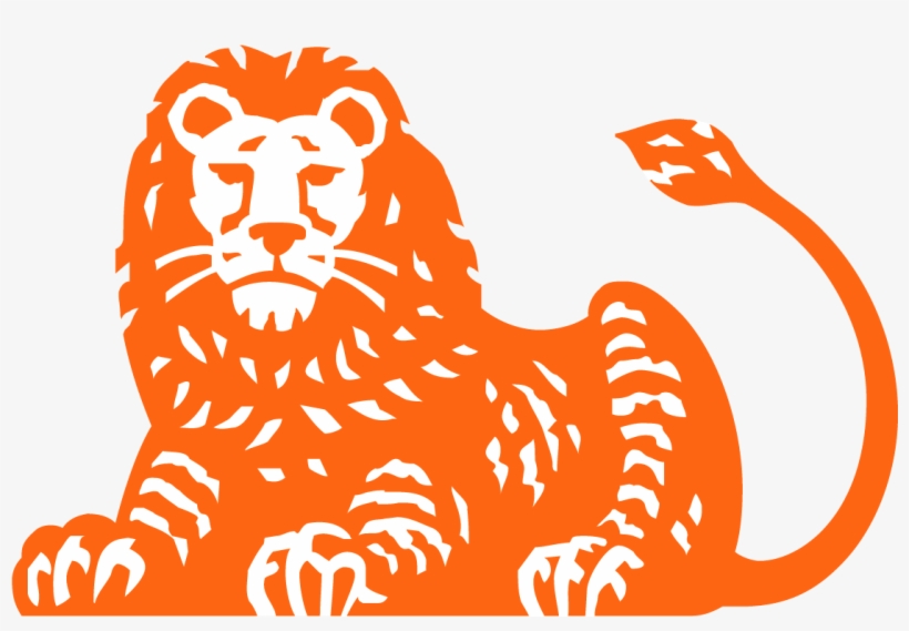 Ing Logo-lion - Ing Group Logo, transparent png #603711