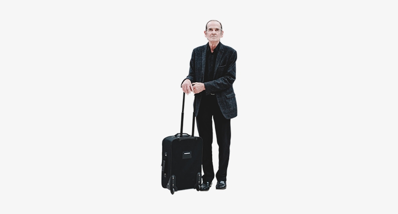 Man With Luggage Png, transparent png #603971