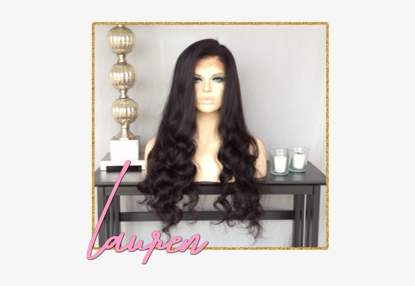 Lauren Full Lace Wig - Lace Wig, transparent png #604099