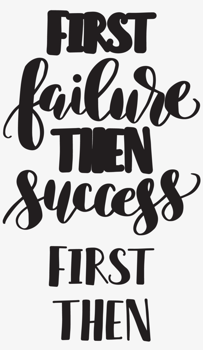 Hand Lettered Success Free Svg Cut File Print - Scalable Vector Graphics, transparent png #604446