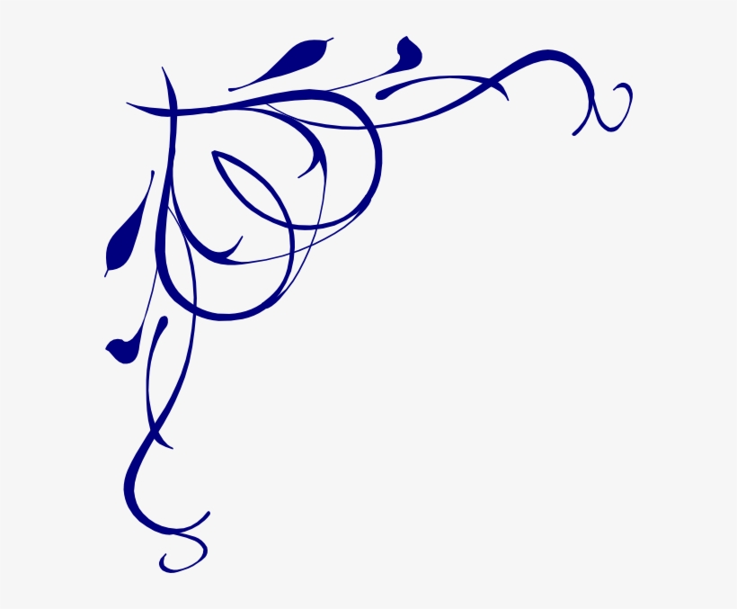 Jpg Clip Art At Clker Com Vector Online - Border Design Blue And Pink, transparent png #604772