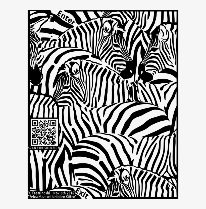 Zebra Color Printing Horse Animal Print - Zebras Hidden, transparent png #605162