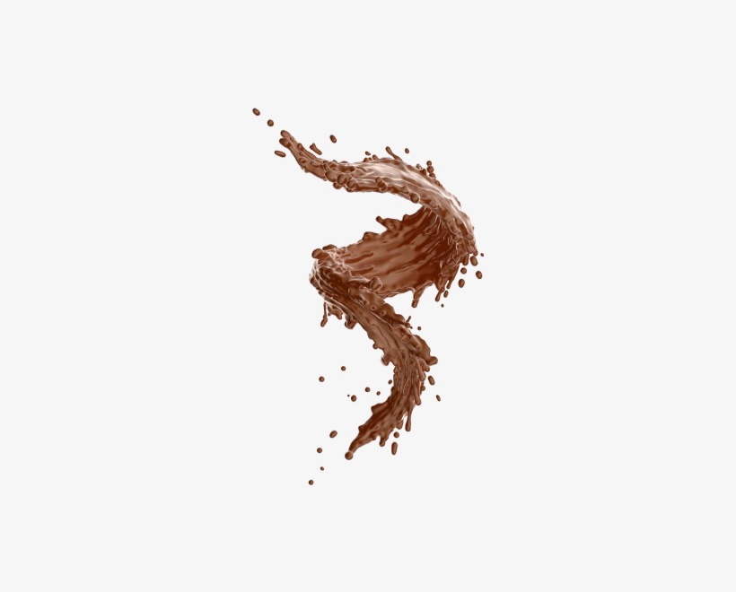 Chocolate Splash Png Transparent Image - Chocolate Splash Png, transparent png #605187