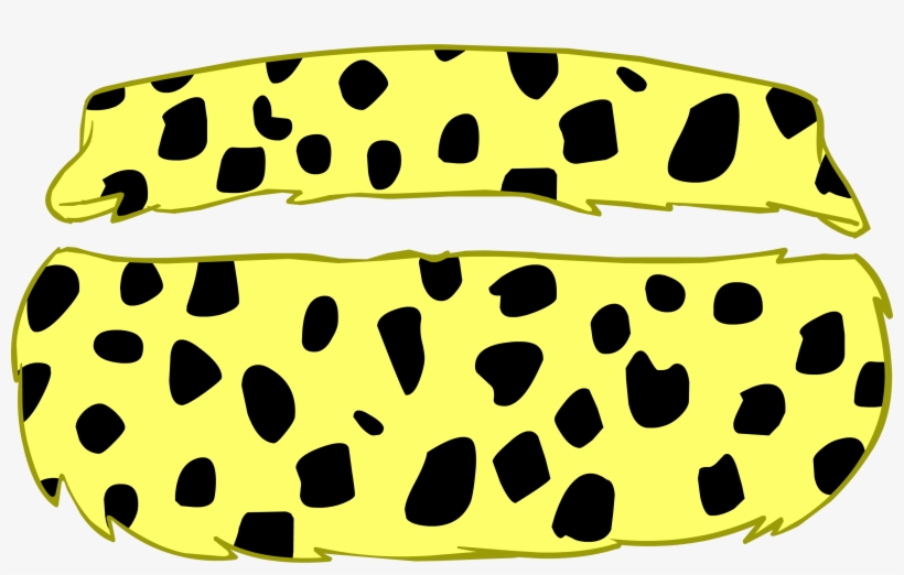 Leopard Print Two Piece Icon - Club Penguin Entertainment Inc, transparent png #605213