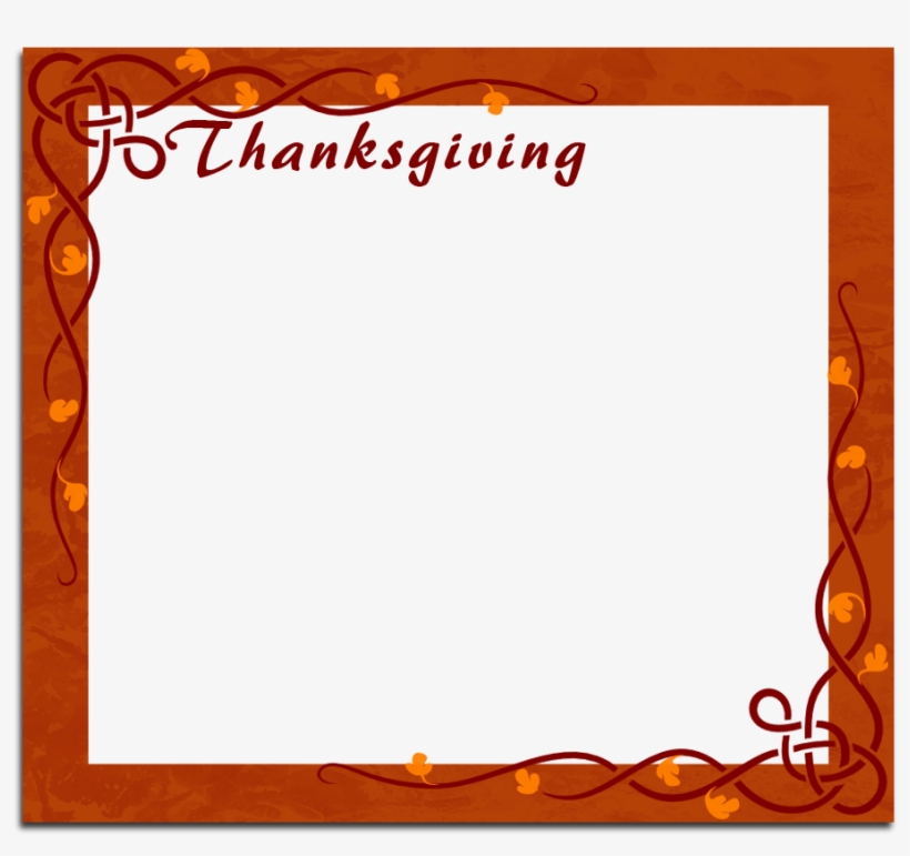 Nos Apps Templates - Happy Thanksgiving Picture Frame, transparent png #605546