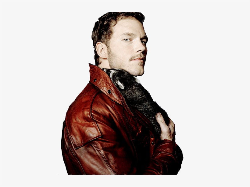 Chris Pratt Side View - Peter Quill And Raccoon, transparent png #606022