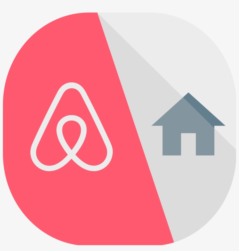 Open - Airbnb Logo Weiß Png, transparent png #606209