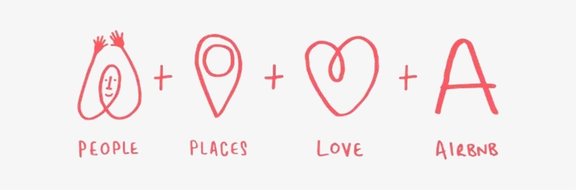 Air Bnb Png - People Places Love Airbnb, transparent png #606229