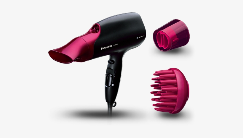 Colours - - Panasonic Nanoe Eh Na65 Hair Dryer, transparent png #606413