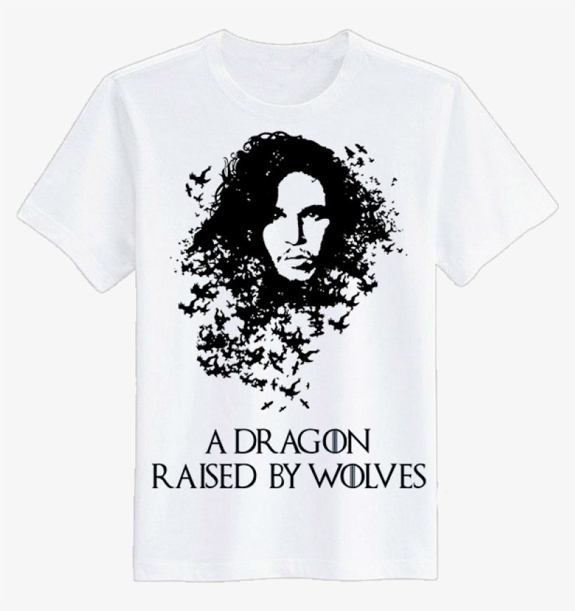 Jon Snow - T-shirt, transparent png #606468