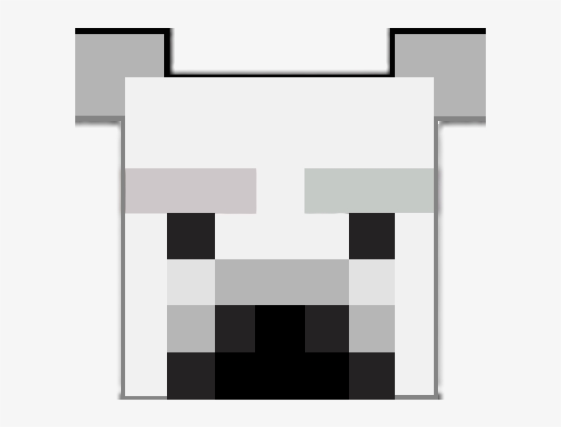 Polar Bear Face - Minecraft Polar Bear Face, transparent png #606682