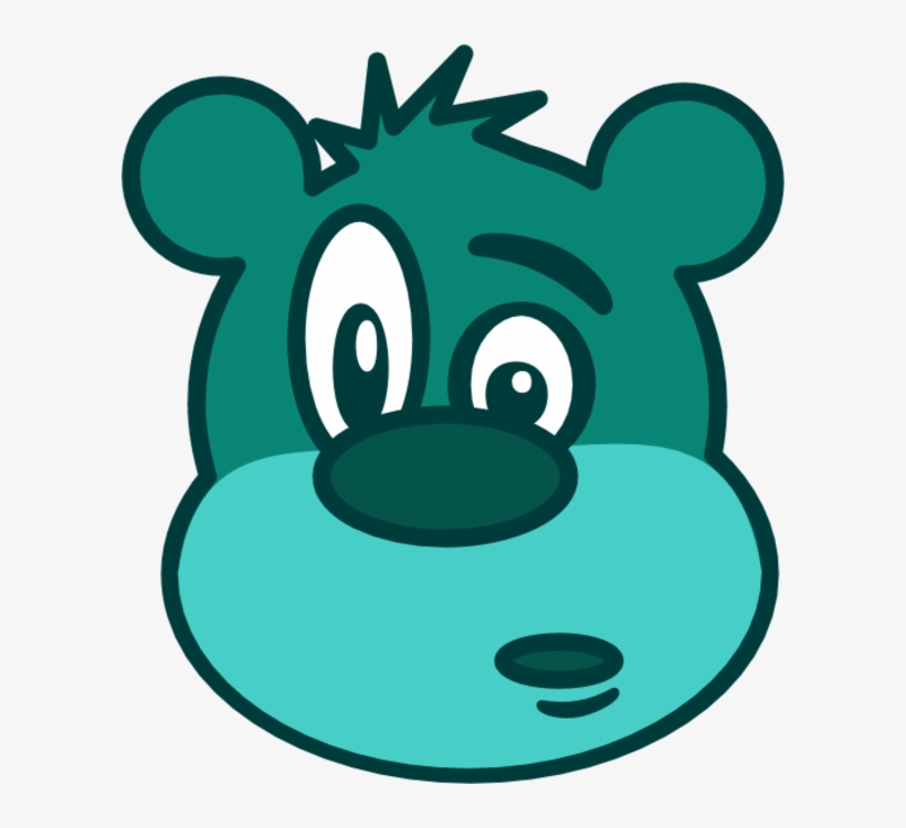Teddy Clipart Face - Bear Clip Art, transparent png #606729