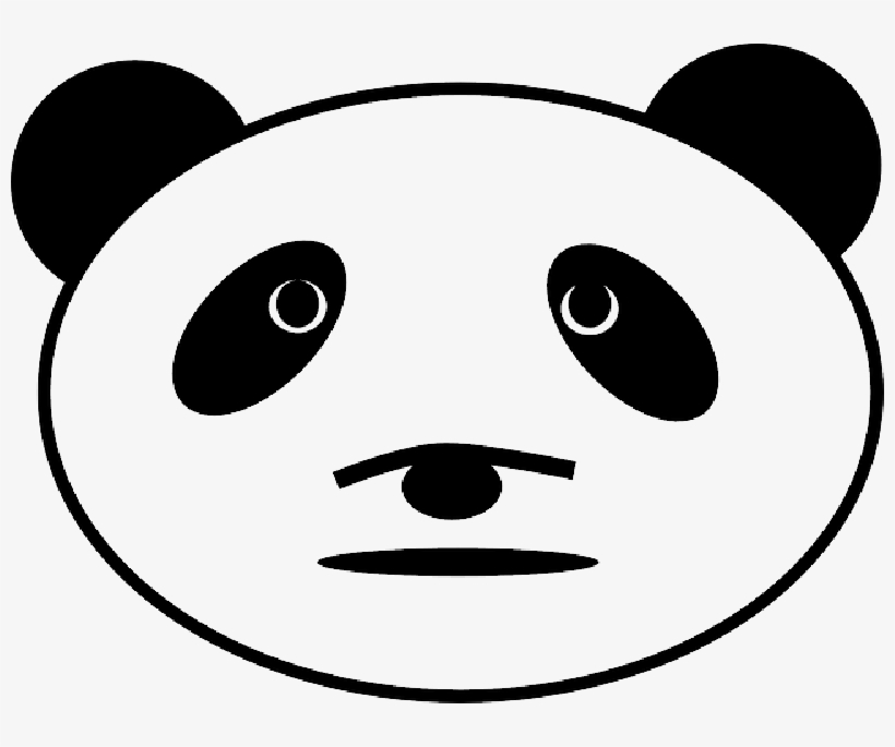 Mb Image/png - Panda Bear Cartoon Face, transparent png #606805