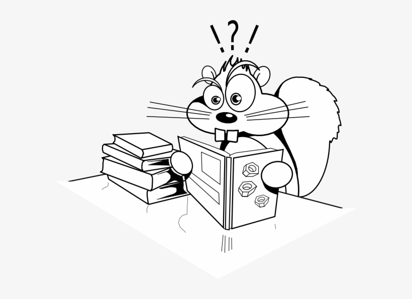 How To Set Use Confused Squirrel Svg Vector, transparent png #606807