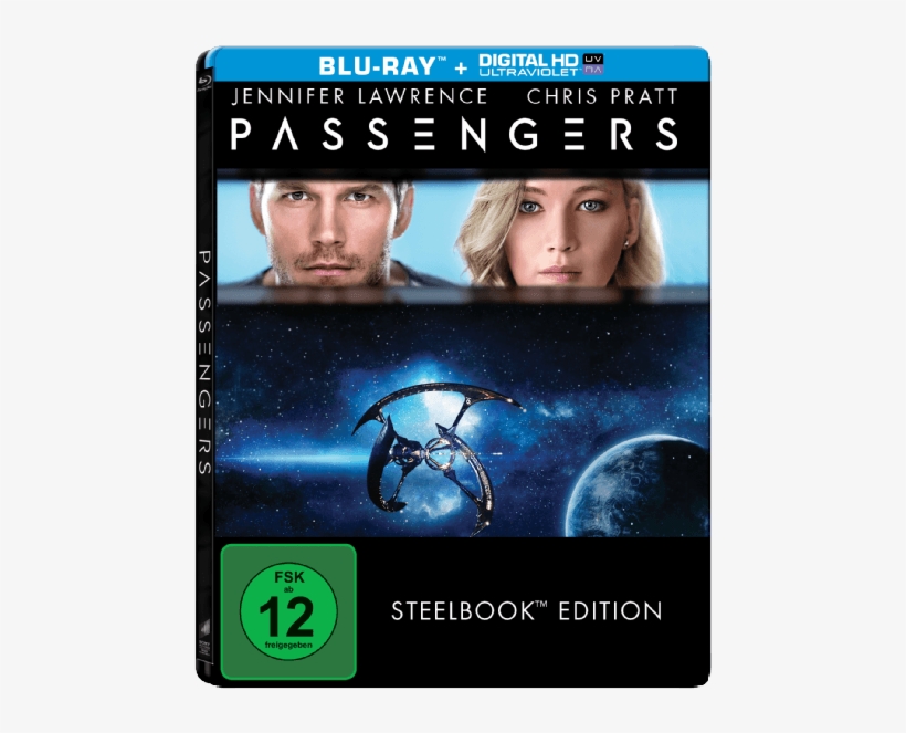 Svg Download Steelbook Blu Ray F R Vsk Bluray - Passengers Blu Ray Steelbook, transparent png #607009