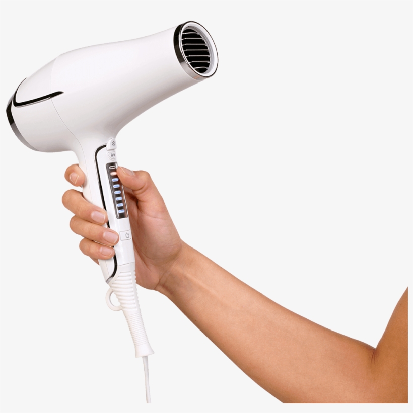 Silkylocks 2200w Silk N - Hair Dryer Hand Png, transparent png #607496