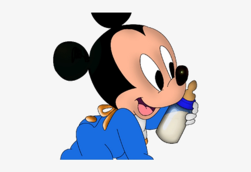 Mickey Mouse Clipart Baby - Mickey Mouse Bebe Png, transparent png #607797