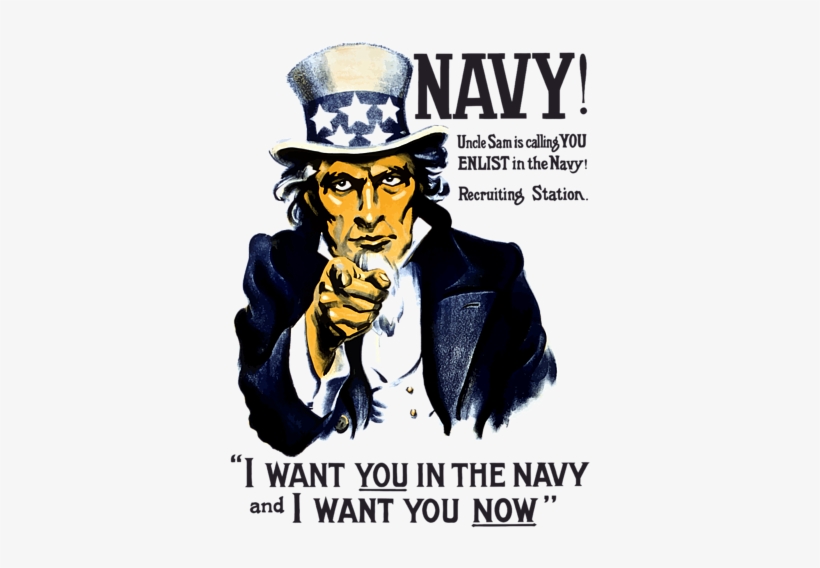 Click And Drag To Re-position The Image, If Desired - Navy Recruiting Posters, transparent png #607825