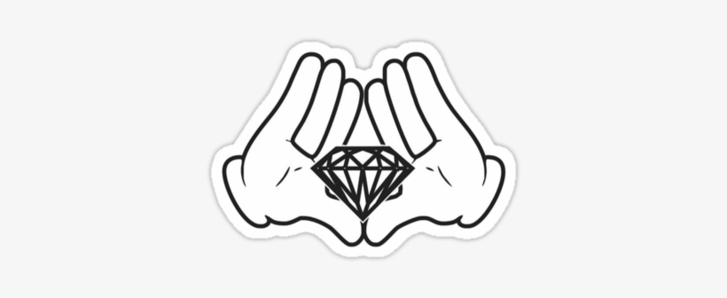 Mickey Mouse Hands With Diamond - Mickey Mouse Hands Diamond, transparent png #608189