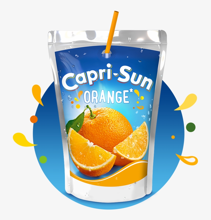 Orange - Capri Sun Orange, transparent png #608252