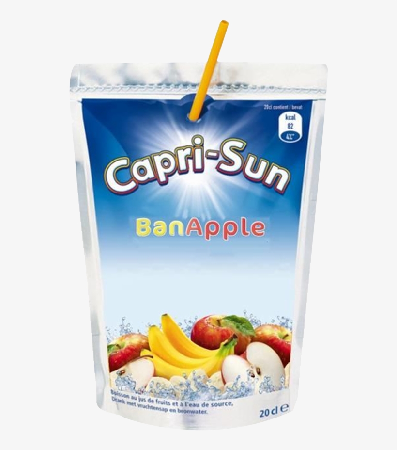 Capri-sun Banane Pomme - Capri Sonne, transparent png #608497