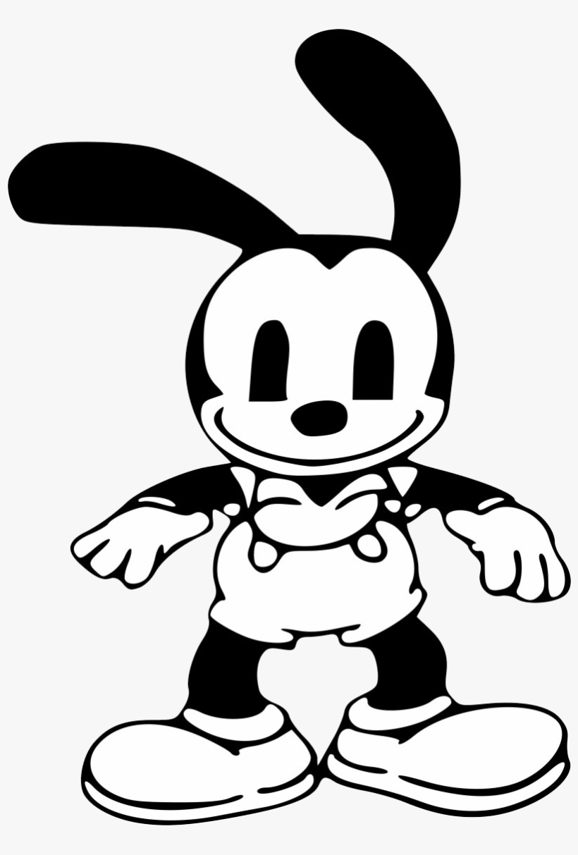 Mickey Mouse History Timeline - Oswald The Lucky Rabbit, transparent png #608499