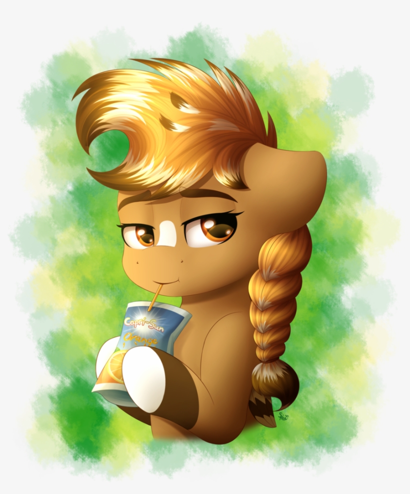 Spirit-dude, Capri Sun, Juice Pouch, Mare Earth Pony, - Artist, transparent png #608969