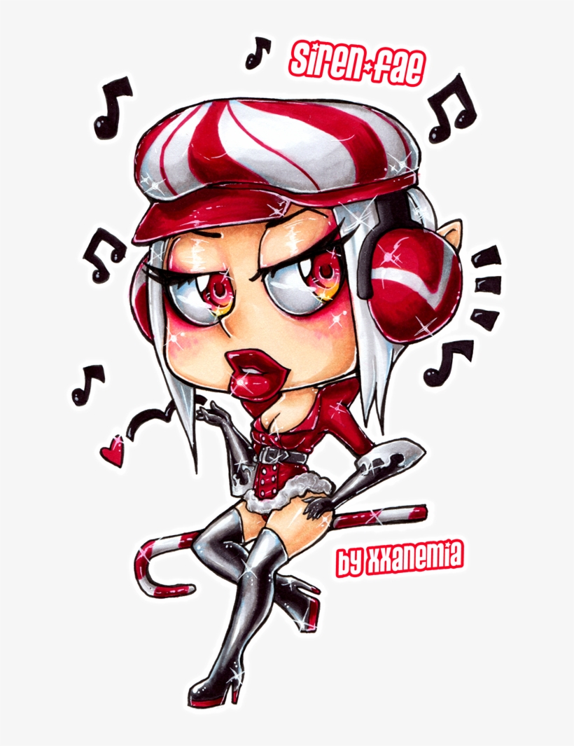 Siren Fae 9 By Xxanemia - Cartoon, transparent png #609291