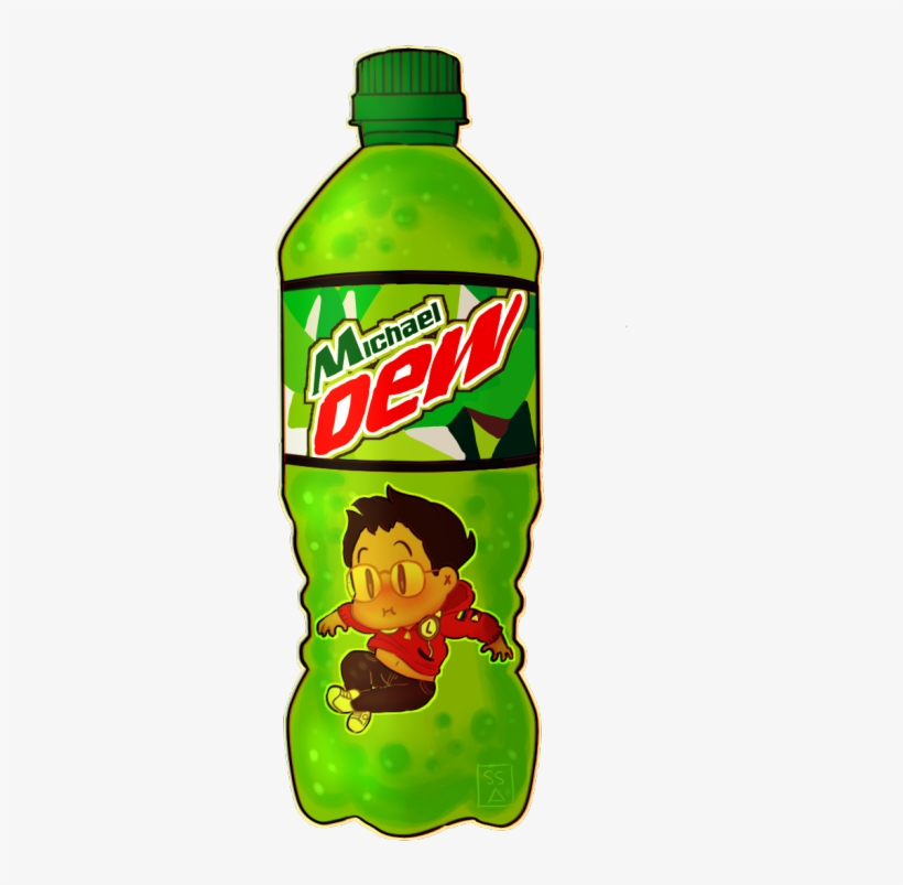 Mountain Dew Bottle Transparent - Red Mountain Dew Be More Chill, transparent png #609313