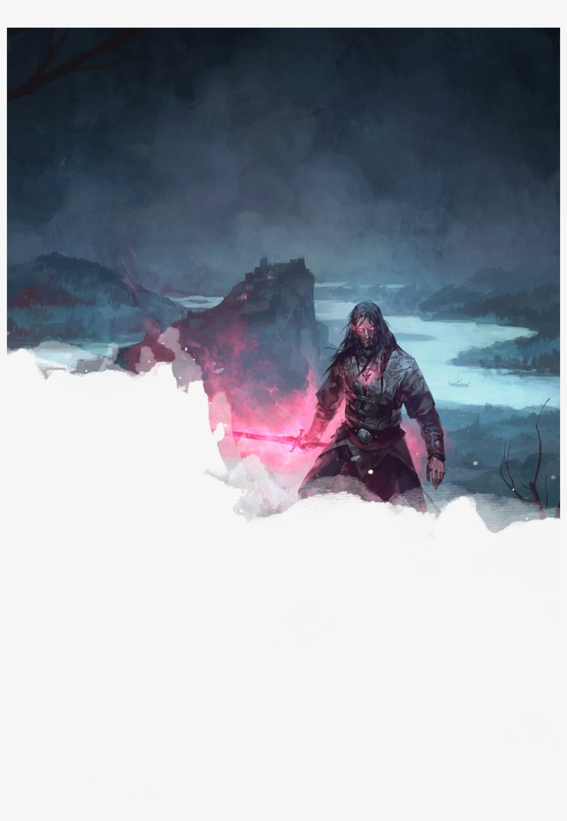 Warlock Otherworldly Patron - Prízraky Na Devíne Čierny Rogan, transparent png #609379