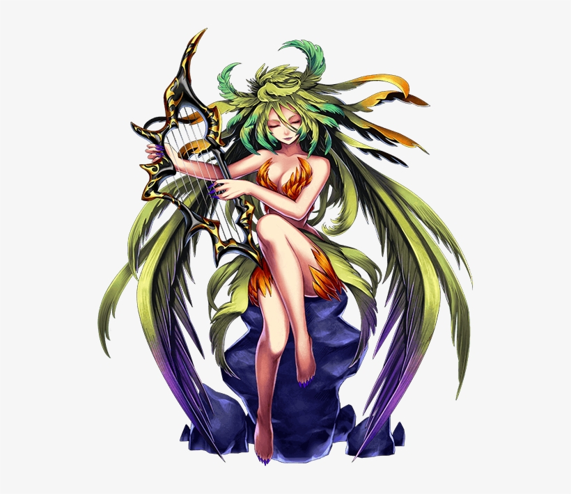 Ffbe Siren Artwork - Final Fantasy Exvius Siren, transparent png #609382