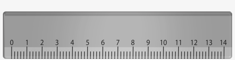 Plastic Transparent Ruler Png Clip Art - Clipart Ruler Png, transparent png #609792