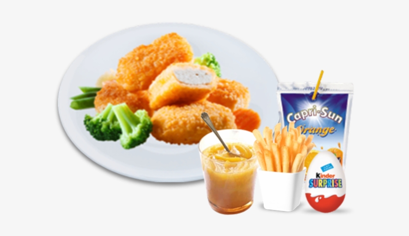 Menu Enfant Nuggets - Kinder Surprise, transparent png #609834