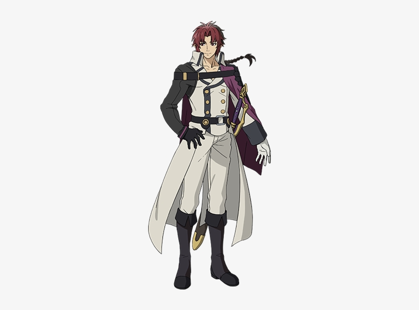 Crowley Is A Tall And Muscular Vampire With Broad Shoulders - Seraph Of The End Vampire Swords, transparent png #609855