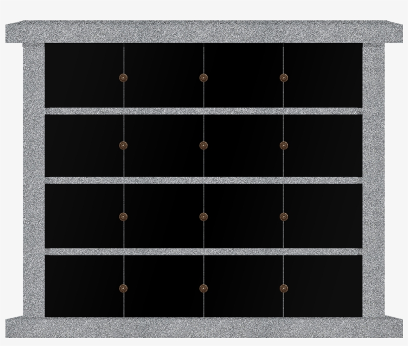 16 Niche Columbarium In Stock - Cupboard, transparent png #6000006
