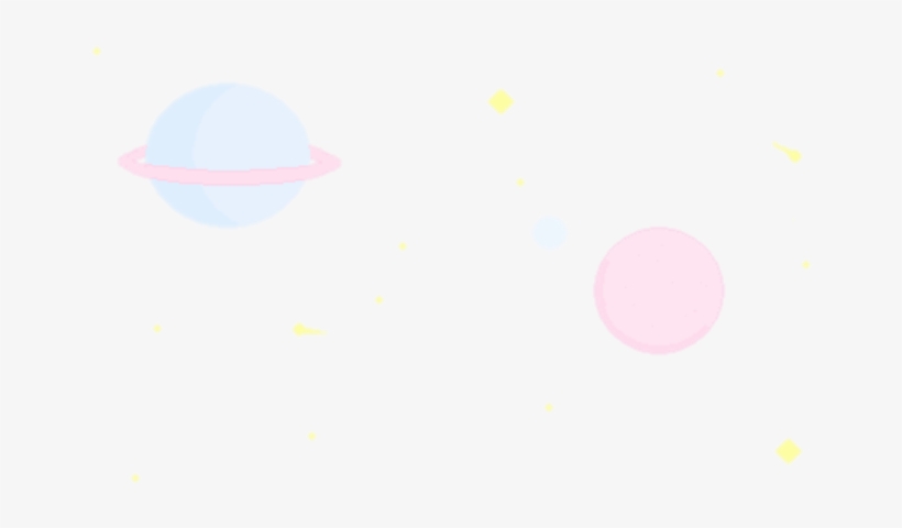 Planets Space Stars Constellation Cute Galaxy Kawaii - Kawaii Cute Stars Png, transparent png #6000237