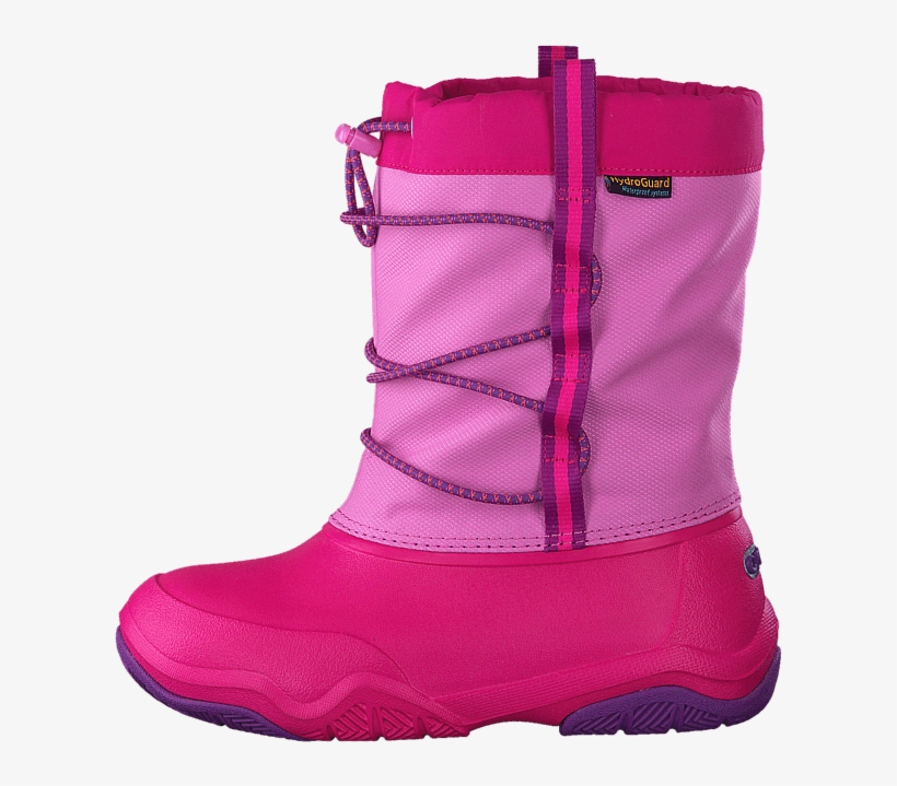 3d - Crocs Kids Swiftwater Waterproof Snow Boot, transparent png #6000745