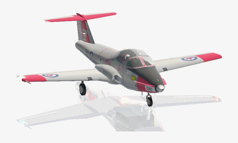 Canadair Cl 41/ct 114 Tutor/tebuan - Jet Aircraft, transparent png #6001015