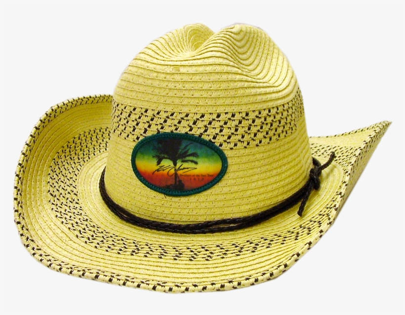 Kenny Chesney 2012 Straw Hat - Fedora, transparent png #6001276