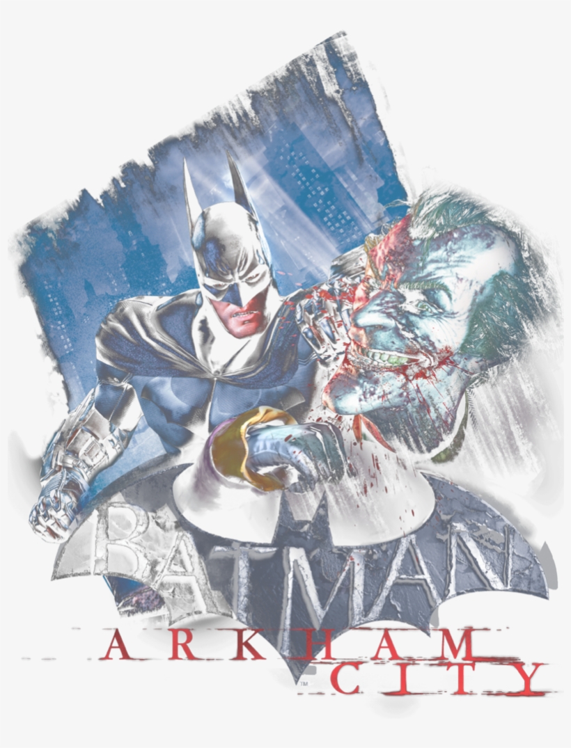 Arkham Jokes On You Women's T-shirt - Batman: Arkham City: Armoured Edition (wiiu), transparent png #6002629