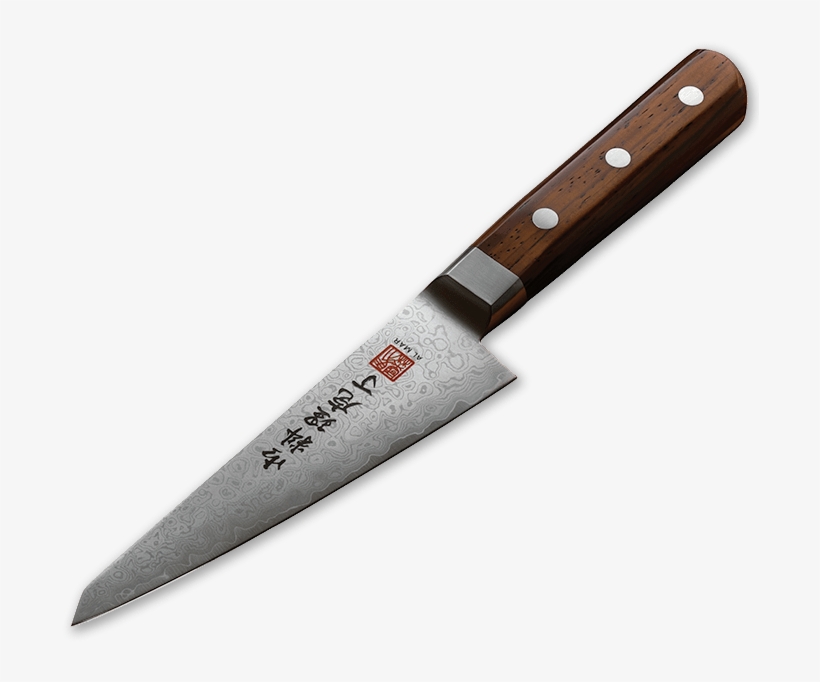 Ultra-chef Honesuki - Al Mar Am-uc5 Ultra-chef's Honesuki, Cocobolo Handle,, transparent png #6002738