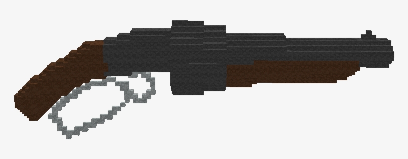 Secondary •pistol - Minecraft Gun No Background, transparent png #6003359